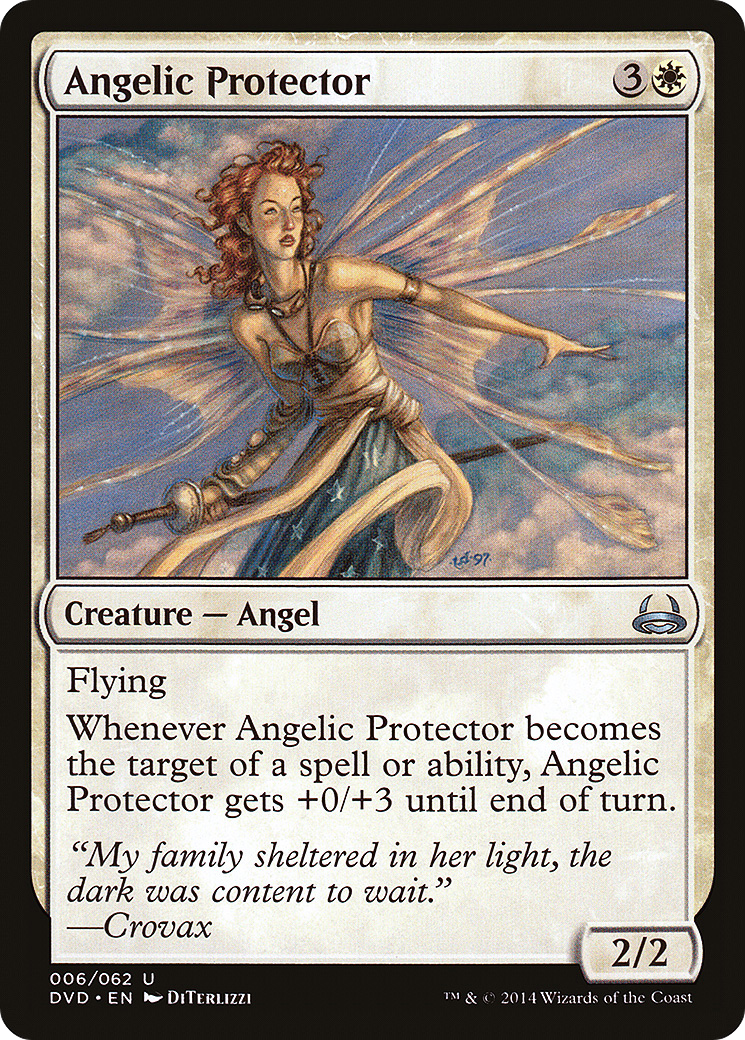 Angelic Protector (DD3-006) [Misc] Duel Decks Anthology: Divine vs. Demonic MTG Single Wizards of the Coast