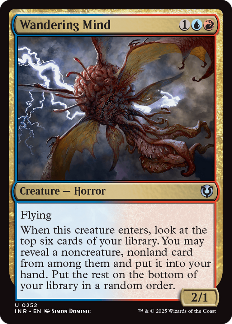 Wandering Mind (INR-252) [Innistrad Remastered] Foil MTG Single Wizards of the Coast