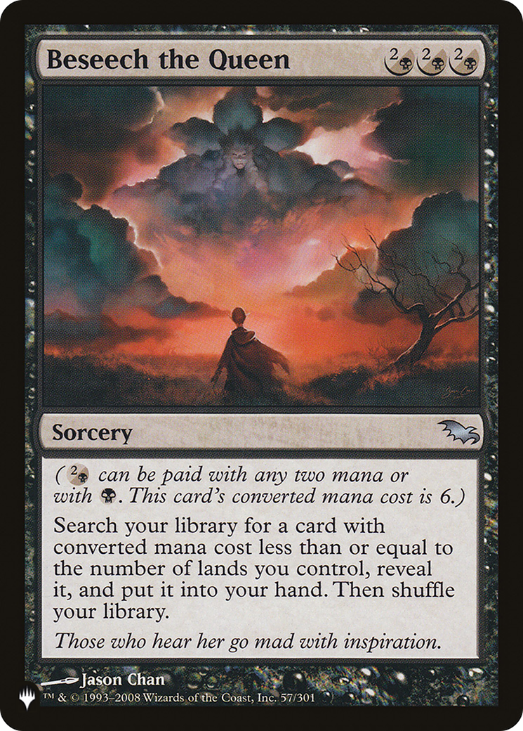 Beseech the Queen (LIST-SHM-57) [Mystery Booster] The List MTG Single Wizards of the Coast
