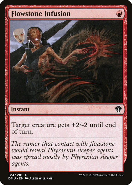 Flowstone Infusion (DMU-124) [Dominaria United] Foil MTG Single Wizards of the Coast
