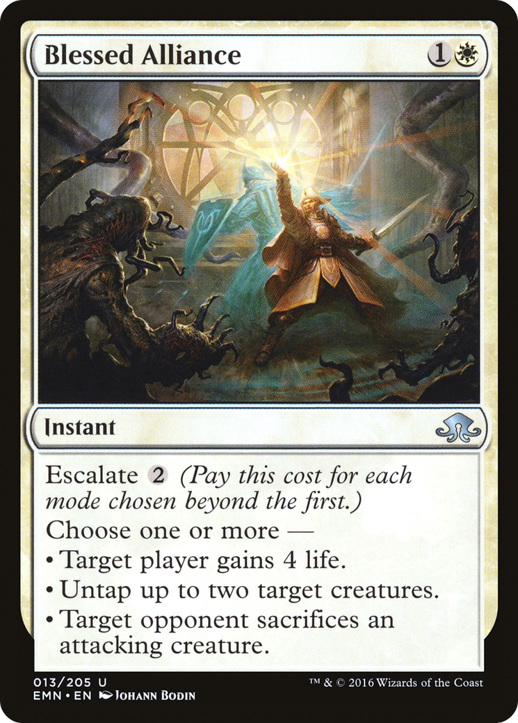 Blessed Alliance (EMN-013) [Eldritch Moon] MTG Single Wizards of the Coast