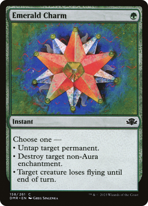 Emerald Charm (DMR-158) [Dominaria Remastered] MTG Single Wizards of the Coast