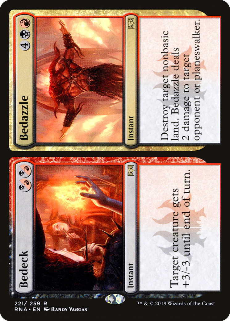 Bedeck // Bedazzle (RNA-221) [Ravnica Allegiance] MTG Single Wizards of the Coast