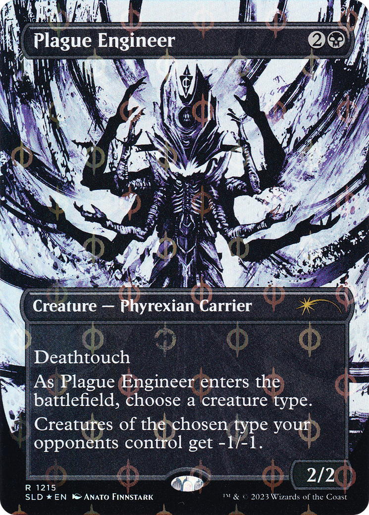 Plague Engineer (SLD-1215) [Secret Lair] Drop (Borderless) Foil MTG Single Wizards of the Coast