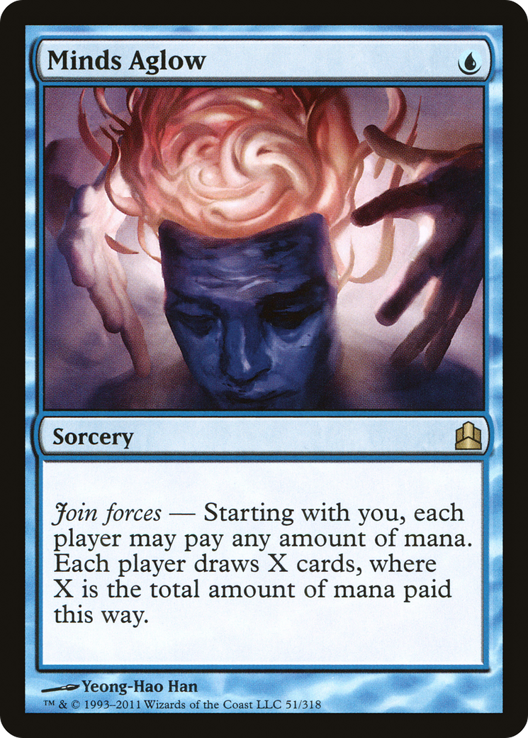 Minds Aglow (CMD-051) [Commander 2011] MTG Single Wizards of the Coast