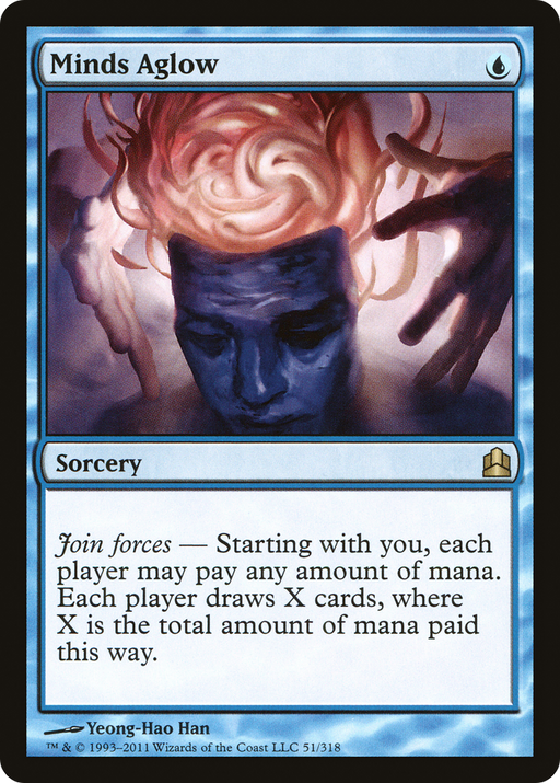 Minds Aglow (CMD-051) [Commander 2011] MTG Single Wizards of the Coast