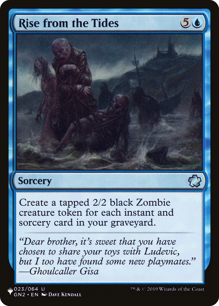 Rise from the Tides (LIST-GN2-23) [Mystery Booster] The List MTG Single Wizards of the Coast