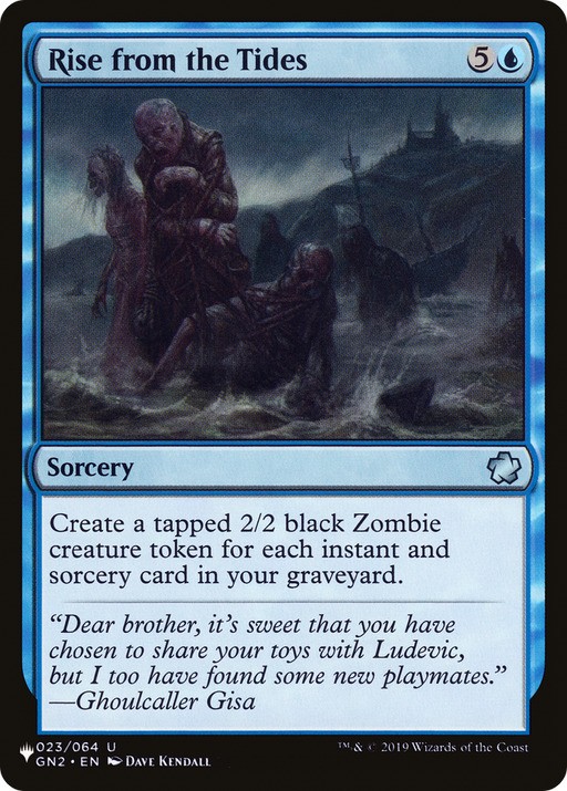 Rise from the Tides (LIST-GN2-23) [Mystery Booster] The List MTG Single Wizards of the Coast