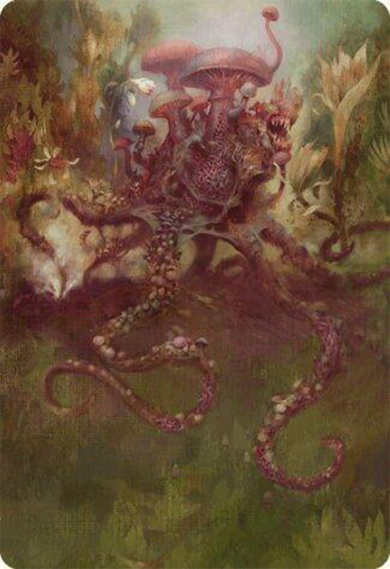 Sowing Mycospawn Art Card [Art Series] Modern Horizons 3 MTG Single Magic: The Gathering