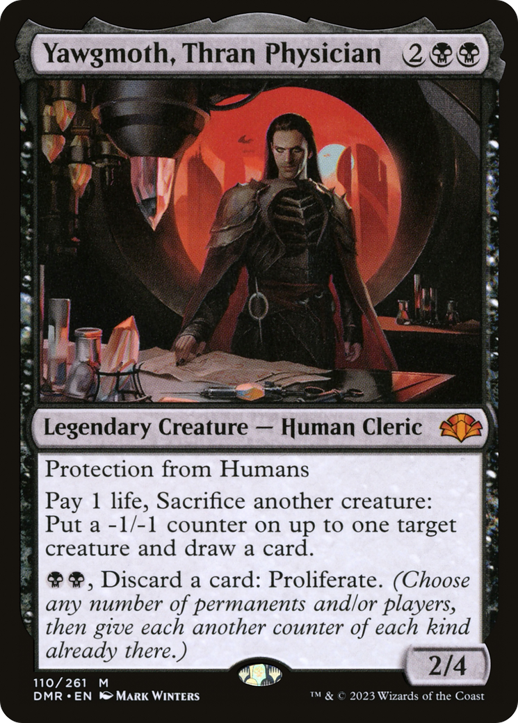 Yawgmoth, Thran Physician (DMR-110) [Dominaria Remastered] MTG Single Wizards of the Coast
