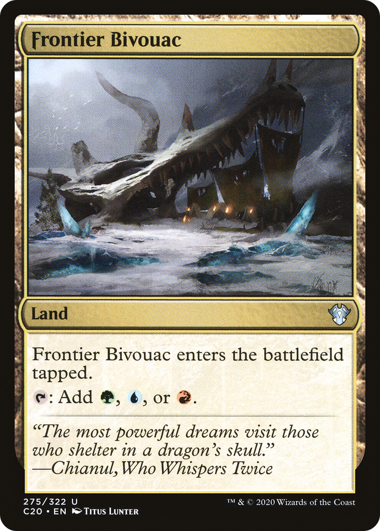 Frontier Bivouac (C20-275) [Commander 2020] MTG Single Wizards of the Coast
