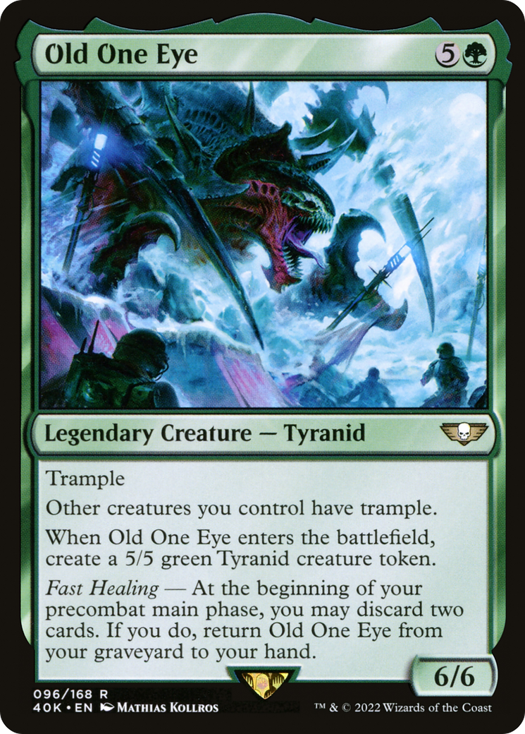 Old One Eye (40K-096) [Warhammer 40,000 Commander] MTG Single Wizards of the Coast