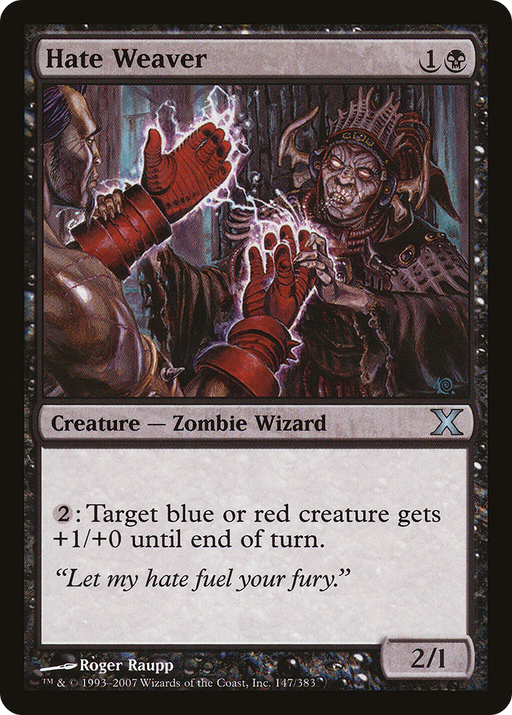 Hate Weaver (10E-147) [Tenth Edition] MTG Single Wizards of the Coast