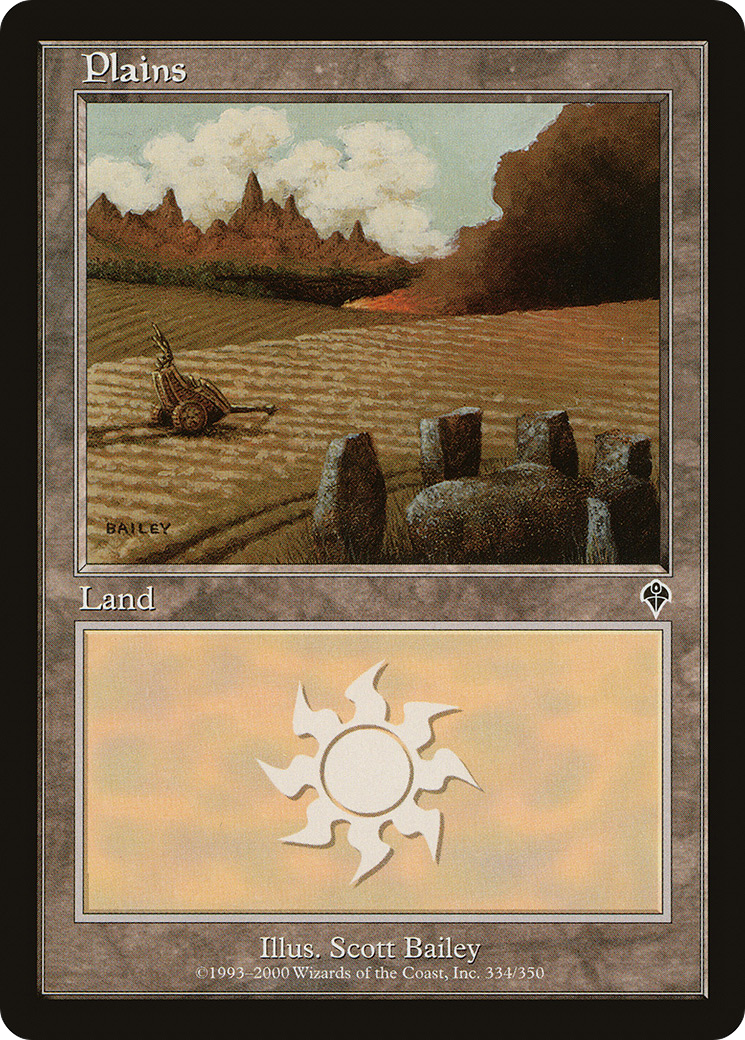 Plains (INV-334) [Invasion] MTG Single Wizards of the Coast