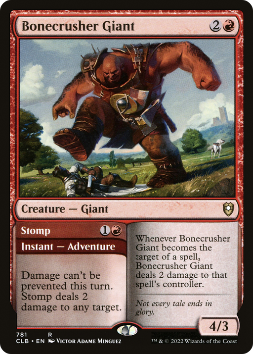 Bonecrusher Giant (CLB-781) [Commander Legends: Battle for Baldur's Gate] MTG Single Wizards of the Coast