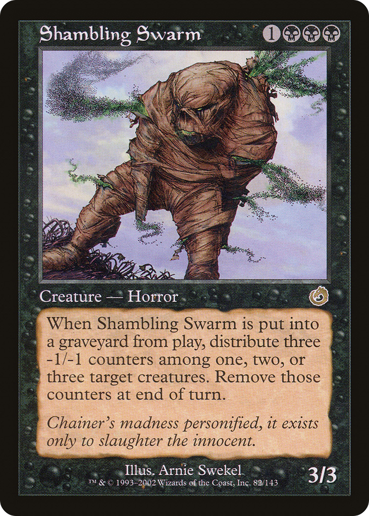 Shambling Swarm (TOR-082) [Torment] MTG Single Wizards of the Coast