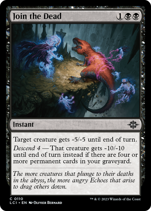 Join the Dead (LCI-110) [The Lost Caverns of Ixalan] MTG Single Wizards of the Coast