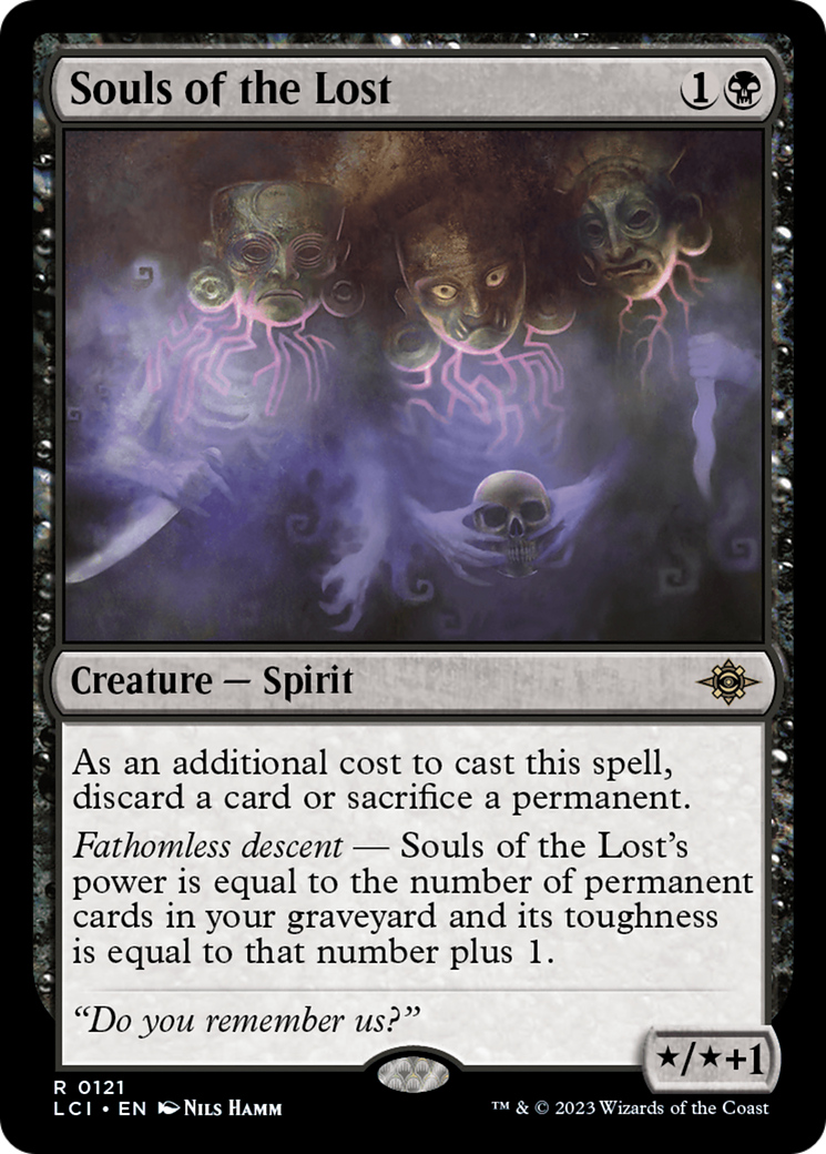 Souls of the Lost (LCI-121) [The Lost Caverns of Ixalan] MTG Single Wizards of the Coast