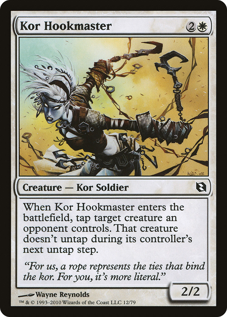 Kor Hookmaster (DDF-012) [Misc] Duel Decks: Elspeth vs. Tezzeret MTG Single Wizards of the Coast