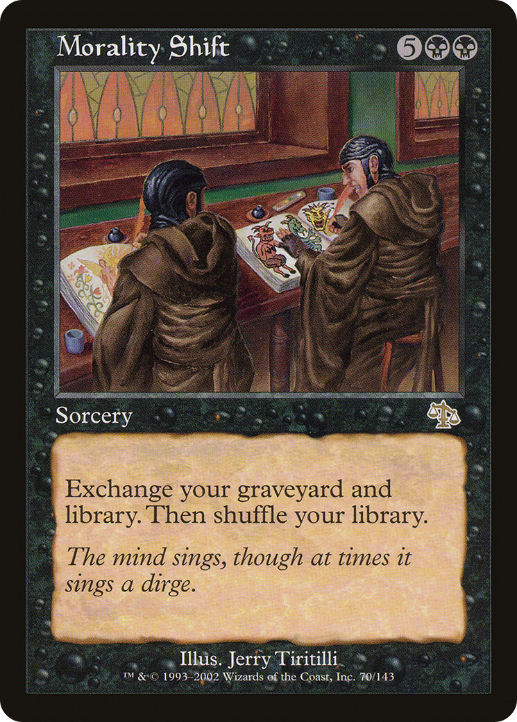 Morality Shift (JUD-070) [Judgment] Foil MTG Single Wizards of the Coast