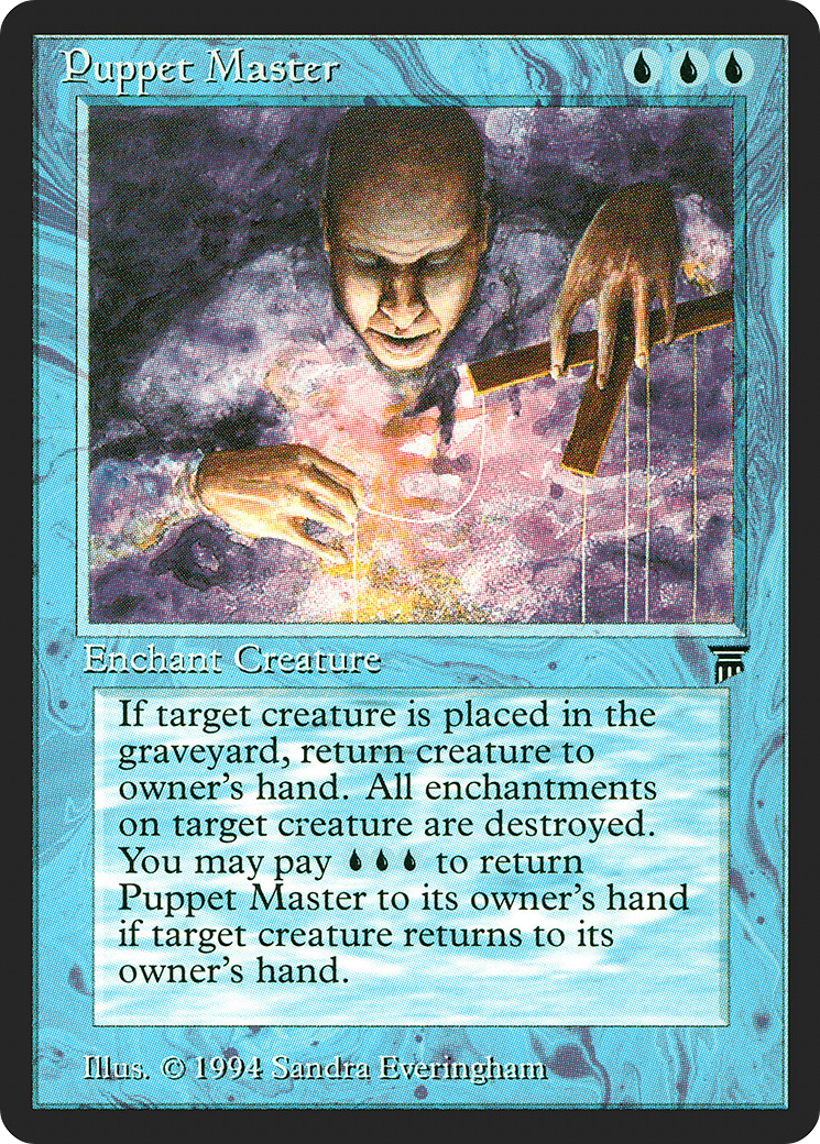 Puppet Master (LEG-069) [Oldschool] Legends MTG Single Wizards of the Coast