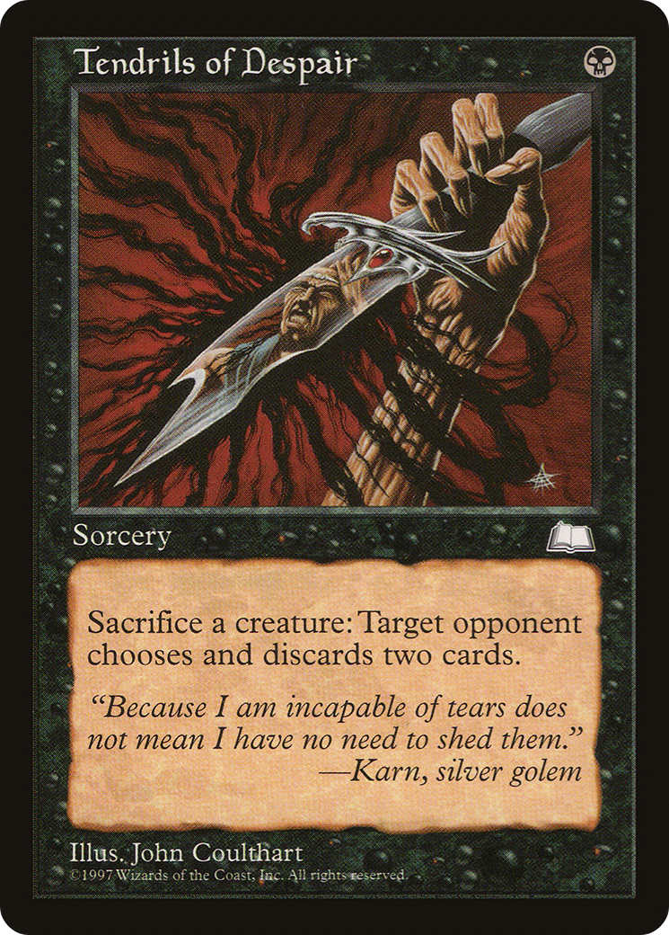 Tendrils of Despair (WTH-) [Weatherlight] MTG Single Wizards of the Coast
