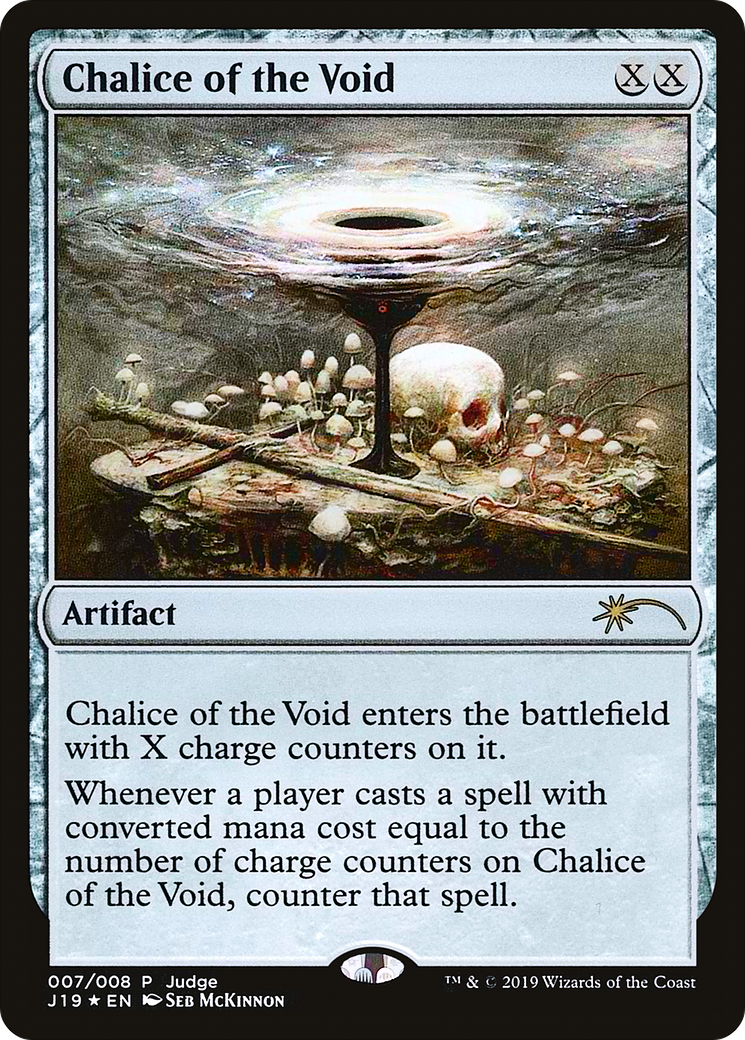 Chalice of the Void (JDG-007) [Misc] Judge Gift Cards 2019 Foil MTG Single Wizards of the Coast