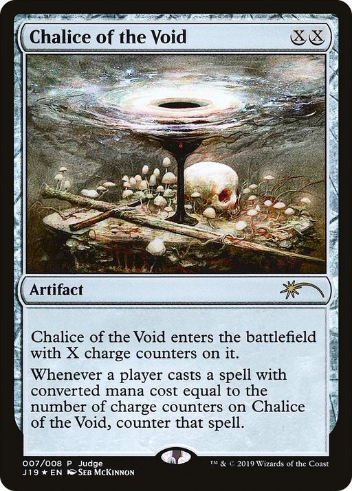 Chalice of the Void (JDG-007) [Misc] Judge Gift Cards 2019 Foil MTG Single Wizards of the Coast