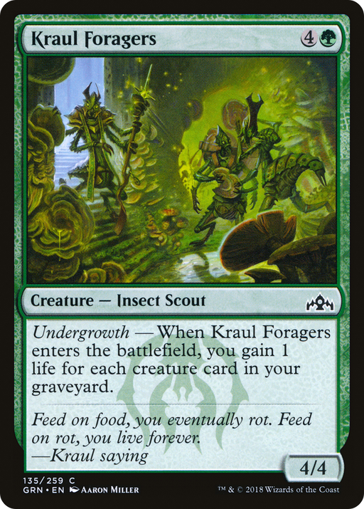 Kraul Foragers (GRN-135) [Guilds of Ravnica] MTG Single Wizards of the Coast