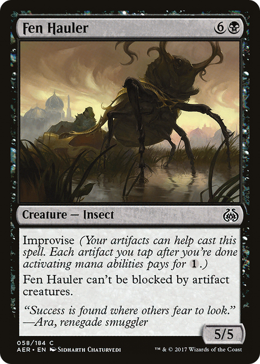 Fen Hauler (AER-058) [Aether Revolt] MTG Single Wizards of the Coast