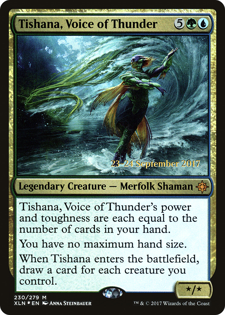 Tishana, Voice of Thunder (PRE-230) [Ixalan Promos] Foil MTG Single Wizards of the Coast