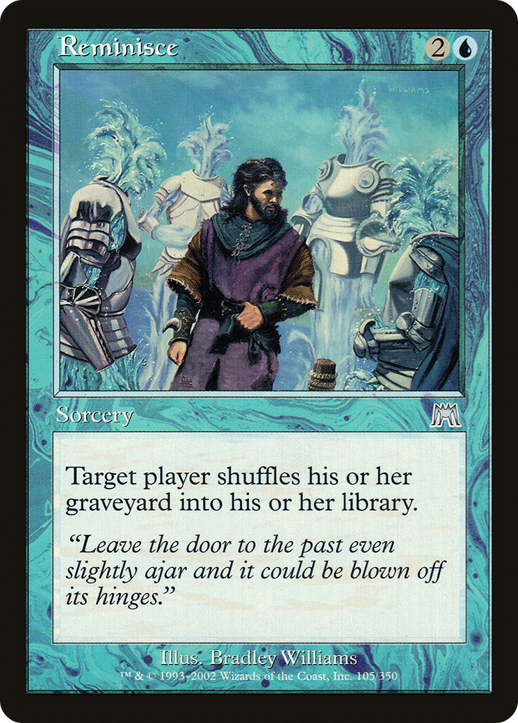 Reminisce (ONS-105) [Onslaught] MTG Single Wizards of the Coast