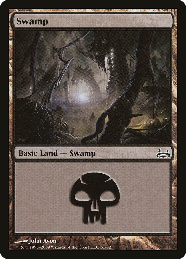 Swamp (61) (DDC-061) [Misc] Duel Decks: Divine vs. Demonic MTG Single Wizards of the Coast