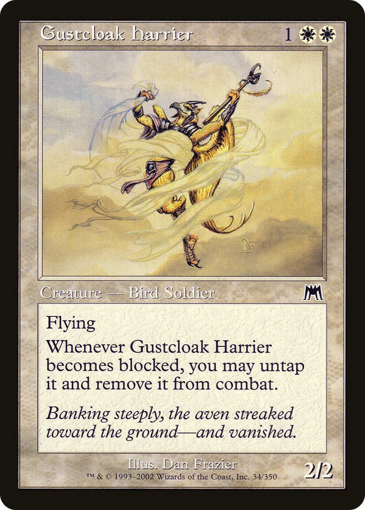 Gustcloak Harrier (ONS-034) [Onslaught] MTG Single Wizards of the Coast