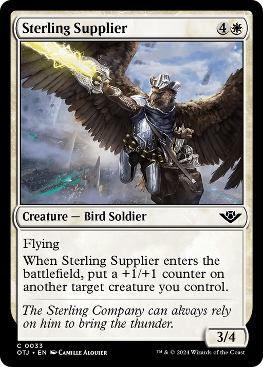 Sterling Supplier (OTJ-033) [Outlaws of Thunder Junction] MTG Single Wizards of the Coast