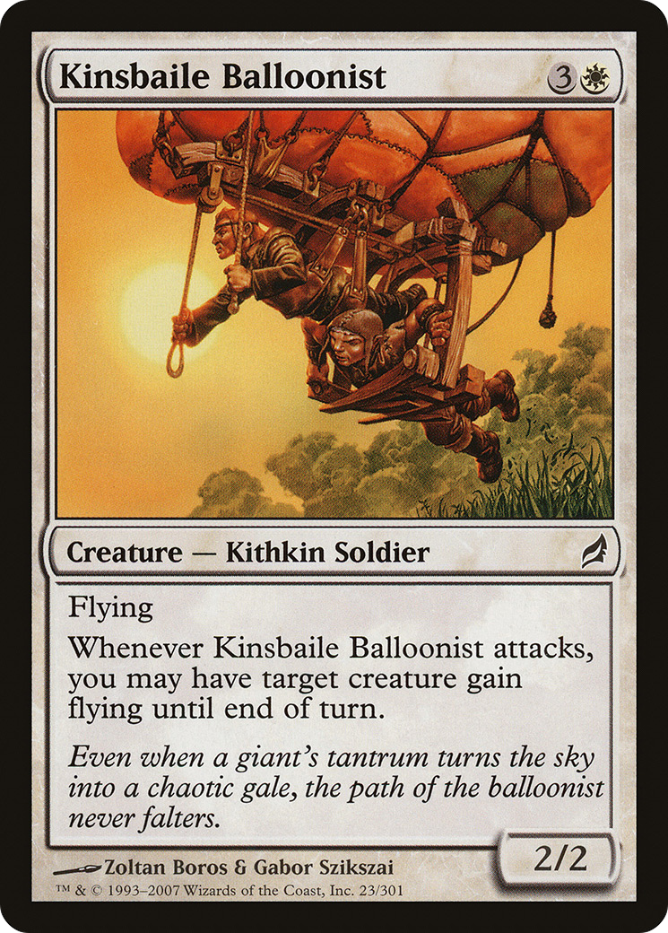 Kinsbaile Balloonist (LRW-023) [Lorwyn] MTG Single Wizards of the Coast