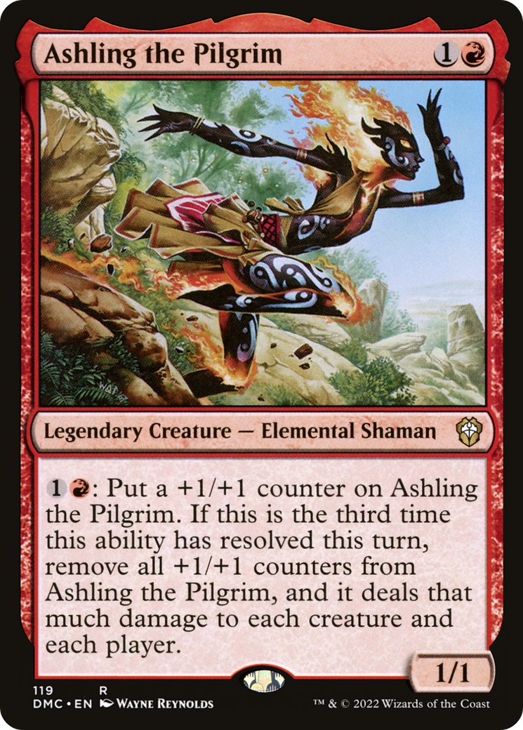 Ashling the Pilgrim (DMC-119) [Dominaria United Commander] MTG Single Wizards of the Coast