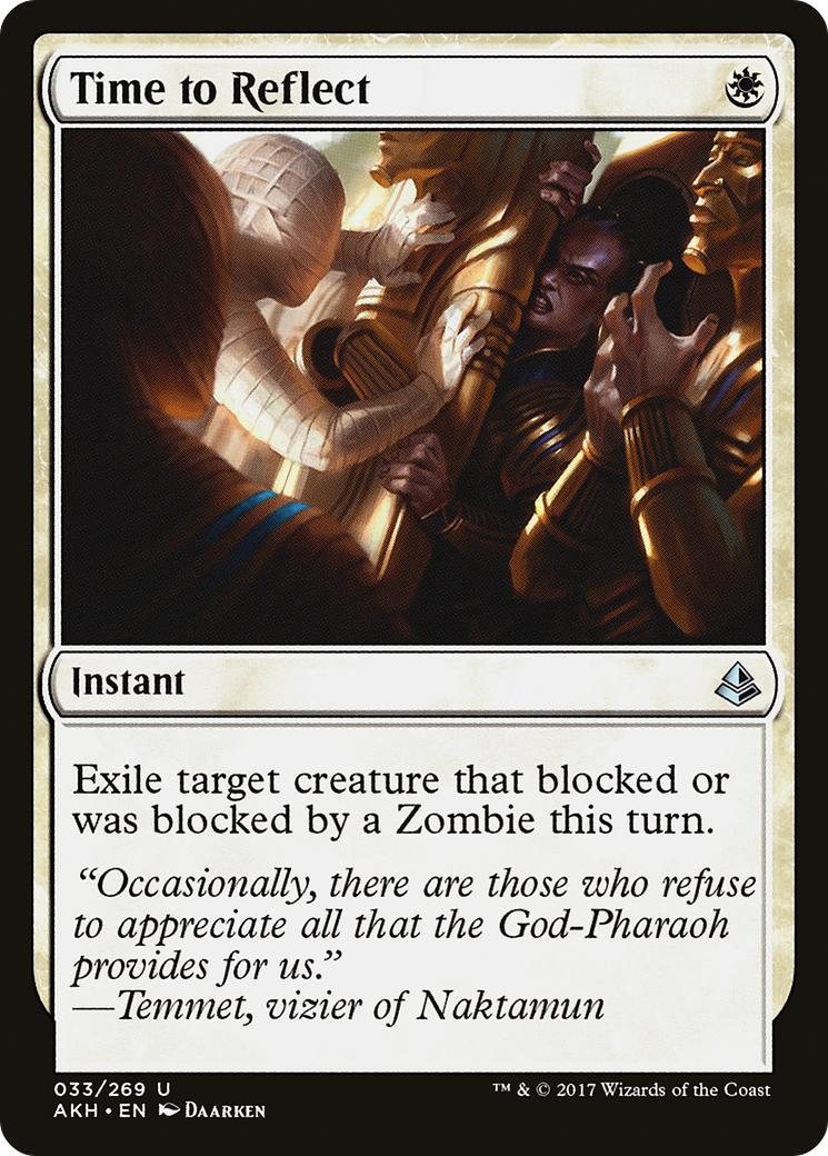 Time to Reflect (AKH-033) [Amonkhet] MTG Single Wizards of the Coast