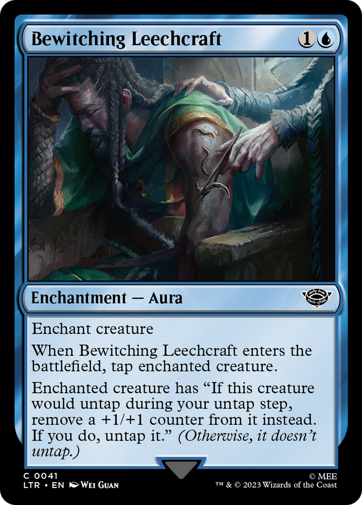 Bewitching Leechcraft (LTR-041) [The Lord of the Rings: Tales of Middle-earth] MTG Single Wizards of the Coast