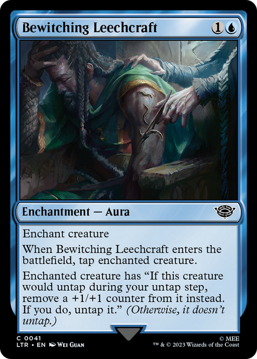 Bewitching Leechcraft (LTR-041) [The Lord of the Rings: Tales of Middle-earth] Foil MTG Single Wizards of the Coast