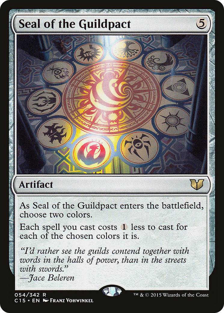 Seal of the Guildpact (C15-054) [Commander 2015] MTG Single Wizards of the Coast
