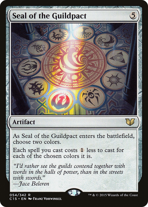 Seal of the Guildpact (C15-054) [Commander 2015] MTG Single Wizards of the Coast