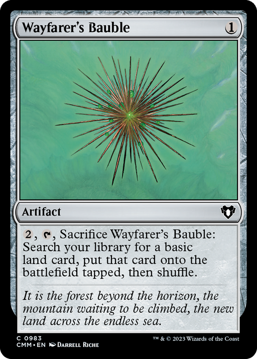Wayfarer's Bauble (CMM-983) [Commander Masters] MTG Single Wizards of the Coast