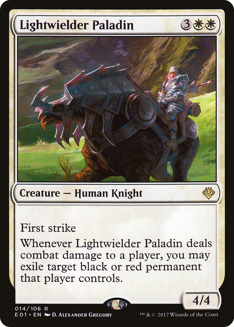 Lightwielder Paladin (AC2-014) [Misc] Archenemy: Nicol Bolas MTG Single Wizards of the Coast