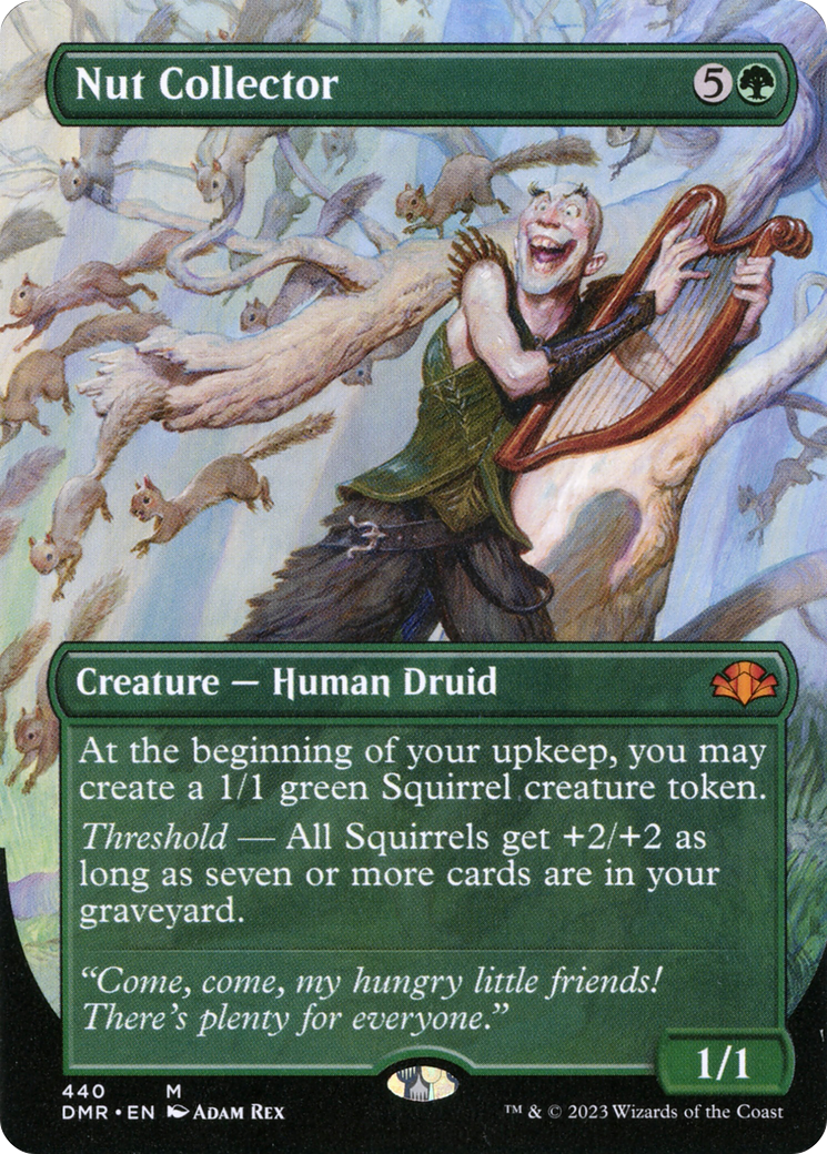 Nut Collector (DMR-440) [Dominaria Remastered] (Borderless) Foil MTG Single Wizards of the Coast