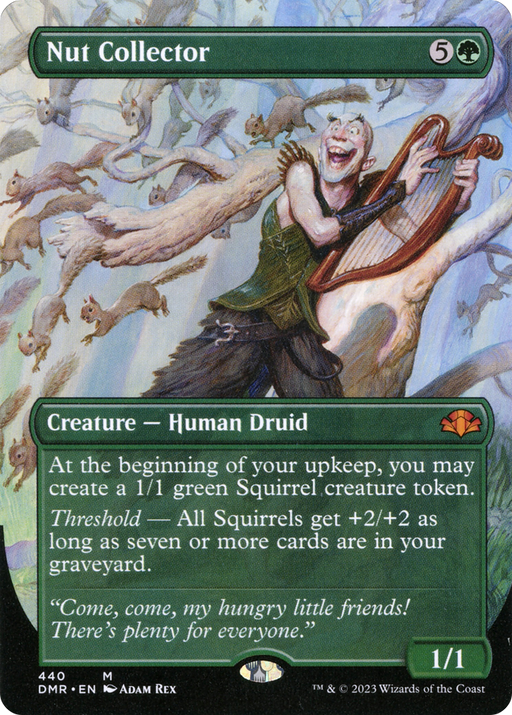 Nut Collector (DMR-440) [Dominaria Remastered] (Borderless) Foil MTG Single Wizards of the Coast