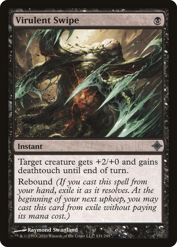 Virulent Swipe (ROE-131) [Rise of the Eldrazi] Foil MTG Single Wizards of the Coast