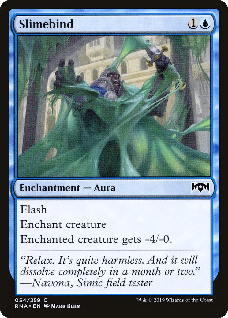 Slimebind (RNA-054) [Ravnica Allegiance] MTG Single Wizards of the Coast