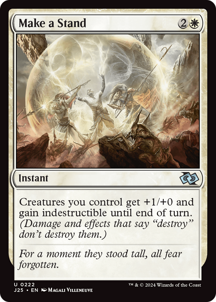 Make a Stand (J25-222) [Foundations Jumpstart] MTG Single Wizards of the Coast