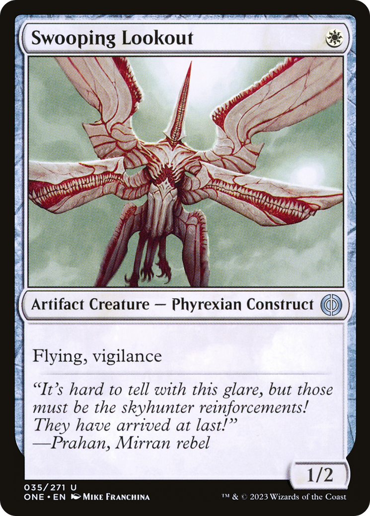 Swooping Lookout (ONE-035) [Phyrexia: All Will Be One] MTG Single Wizards of the Coast